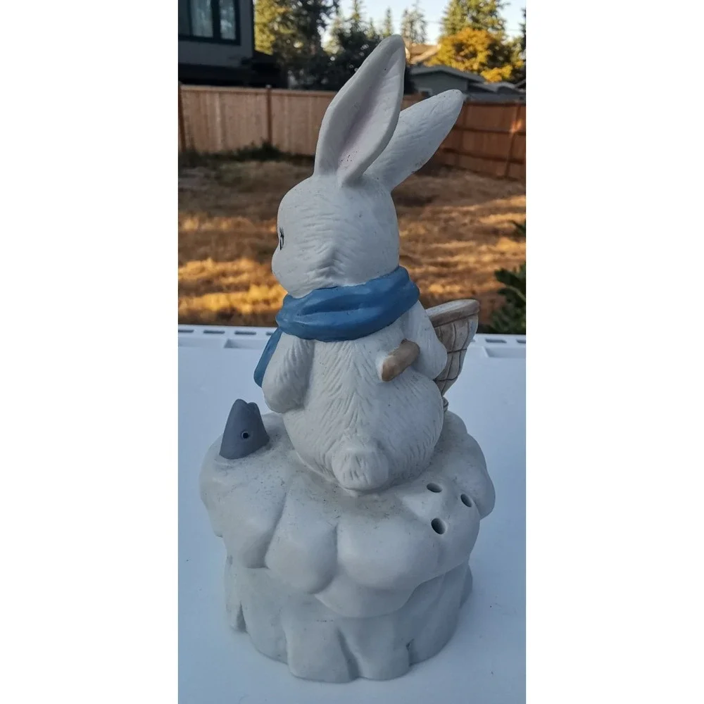 Vintage MCM House Of Lloyd Bunny Rabbit Fish Salt or Pepper Shaker 1990 6''